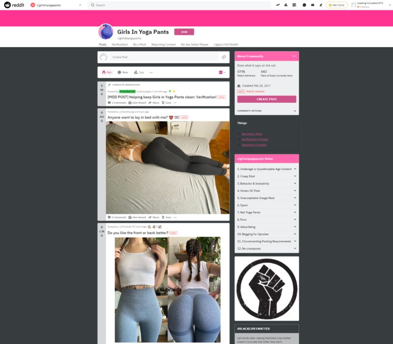 r-GirlsinYogapants review NSFW Reddit List
